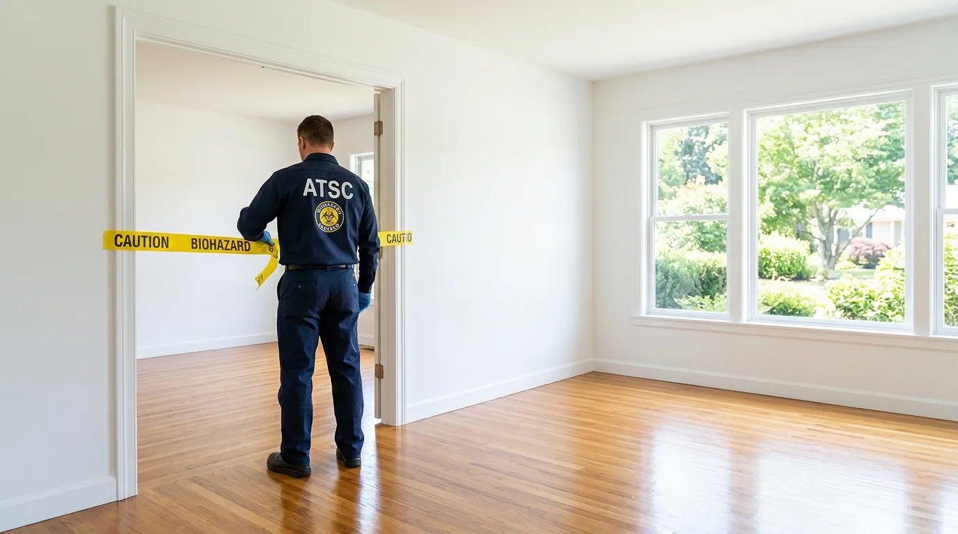 Certified biohazard cleanup crew performing Crime Scene Cleanup in Sunny Isles Beach