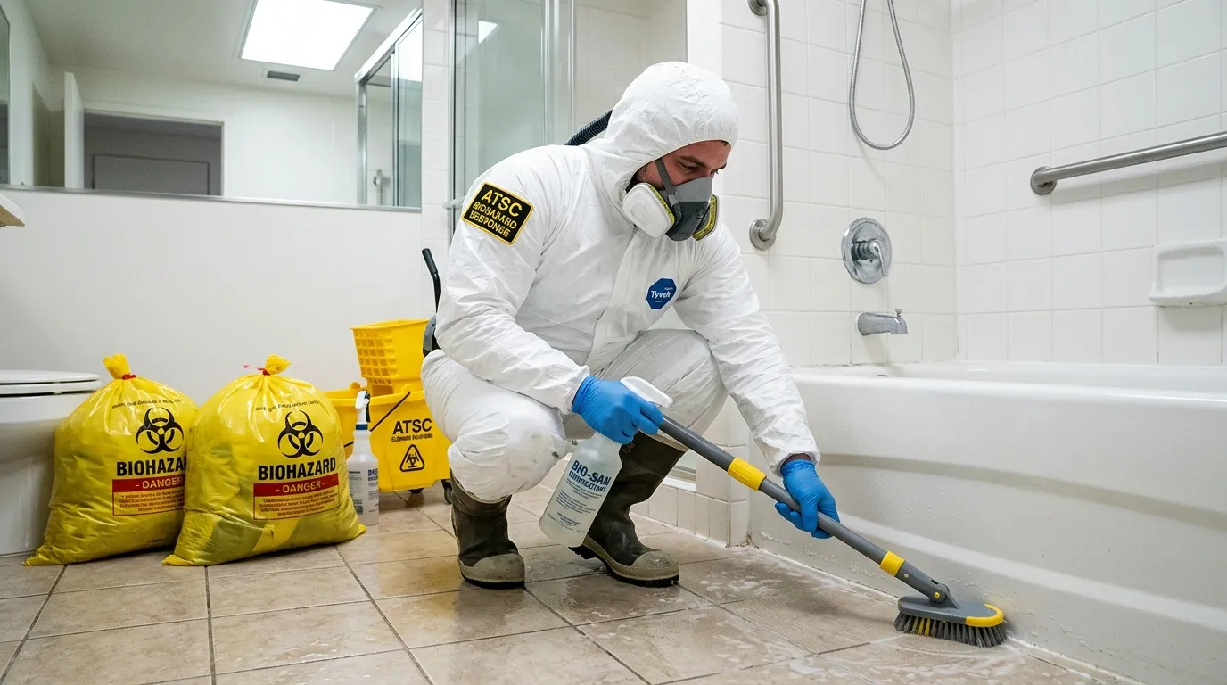 Decontamination equipment deployed for Blood Cleanup in Sunny Isles Beach